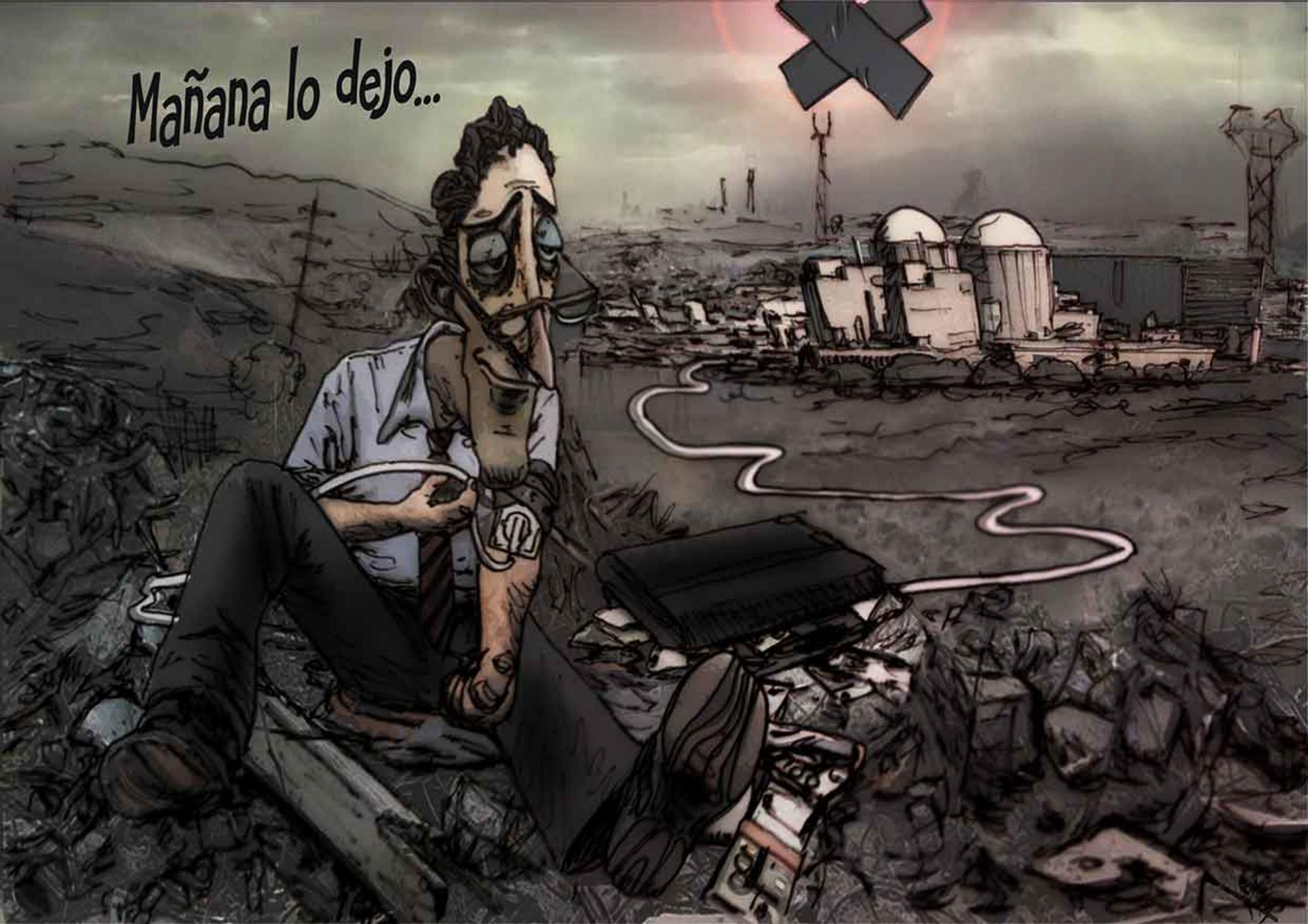 Central Nuclear Almaraz. Colapso. Eléctricas.